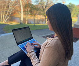 Photo of a student studying. Link to Gifts by Will.