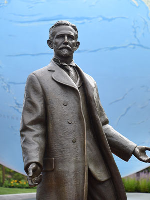 Statue of Roger Babson