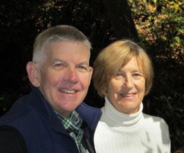 Bob Moore, ’74, MBA’75 and his wife.