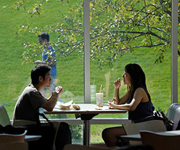Photo of students eating. Link to Gifts of Appreciated Securities. Photo of students eating. Link to Gifts of Appreciated Securities.
